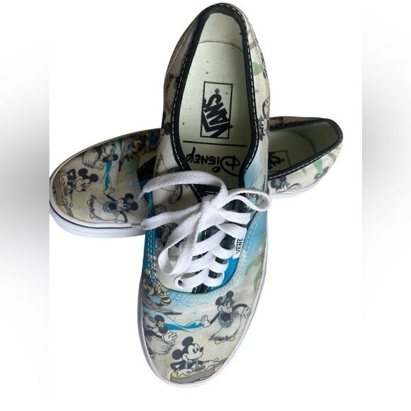 Vans X Disney Aloha Beach Hawaii Authentic Mickey Minnie Goofy - Picture 1 of 6